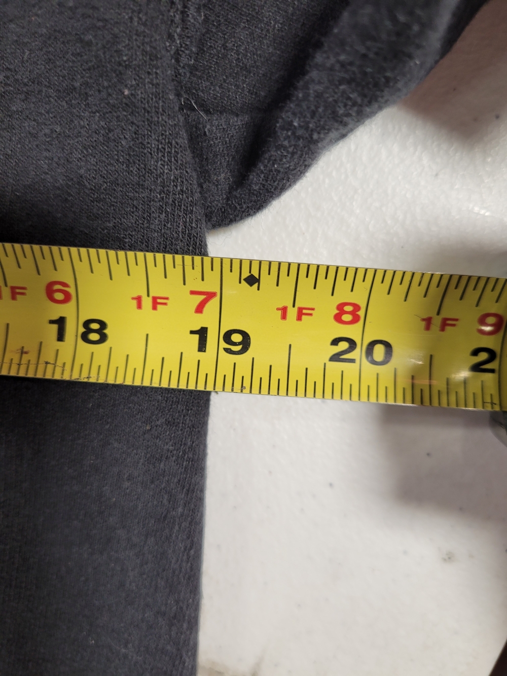 Thrasher Black Crew Sweatshirt with Tan and Red Logo - Picture 5 of 5